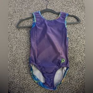 plum gymnastics leotard